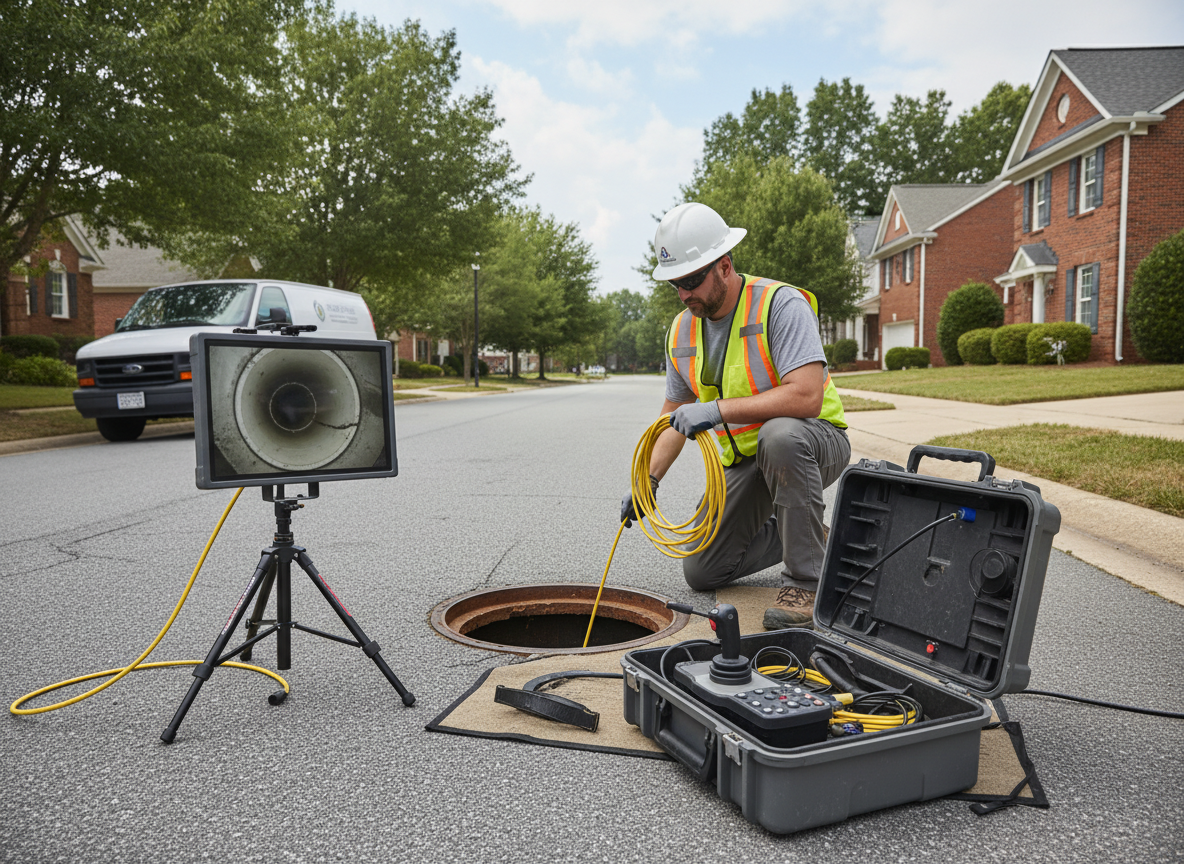 Sewer Camera Inspection in Virginia